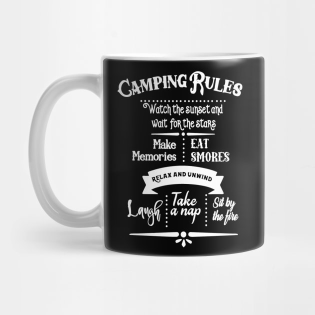 Camping Rules by DANPUBLIC